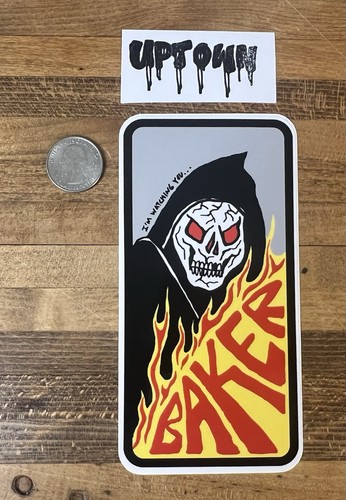 Baker skateboards grim reaper - grim,